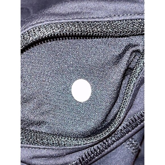 Lululemon Black Athletic Capri Crop Leggings Size 8 Womens - Picture 7 of 7